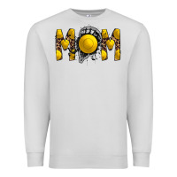 Dove Grey mom lacrosse Premium Sweatshirt - RacoonDesign