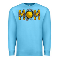 Ocean Blue mom lacrosse Premium Sweatshirt - RacoonDesign