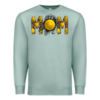 Seafoam mom lacrosse Premium Sweatshirt - RacoonDesign