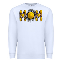 White mom lacrosse Premium Sweatshirt - RacoonDesign