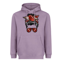 Lavender football mom Heavyweight Hoodie - RacoonDesign