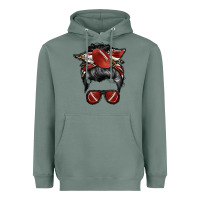 Sage football mom Heavyweight Hoodie - RacoonDesign