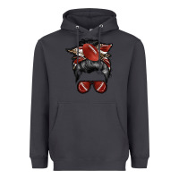 Smoke football mom Heavyweight Hoodie - RacoonDesign