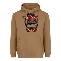 Toasted Coconut football mom Heavyweight Hoodie - RacoonDesign