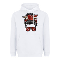 White football mom Heavyweight Hoodie - RacoonDesign