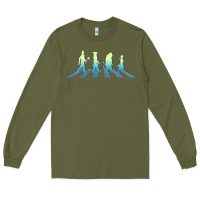 Army Green wizard of oz abbey brick road Long Sleeve Tee - lanVoArt