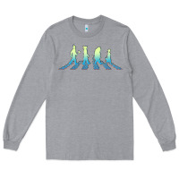 Heather Grey wizard of oz abbey brick road Long Sleeve Tee - lanVoArt