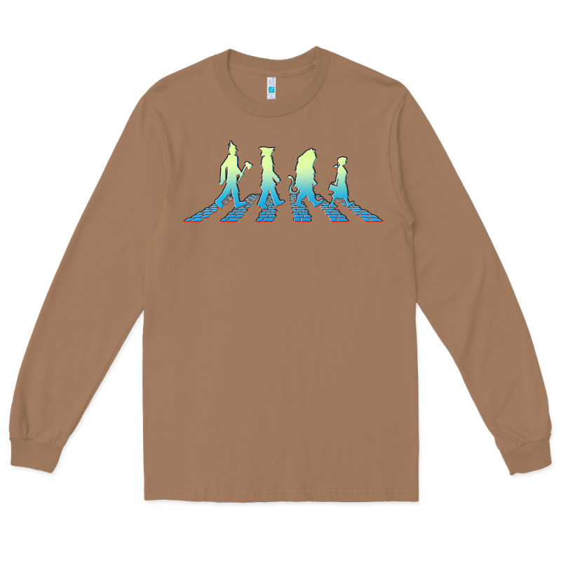Wizard Of Oz Abbey Brick Road Long Sleeve Tee by lanVoArt | Teevron