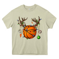 Basketball Horn Christmas Heavy Core Tee | Teevron
