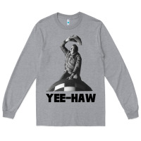 Heather Grey dr. strangelove   major kong Long Sleeve Tee - lanVoArt
