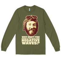 Army Green oddball from kellys heroes – negative waves movie quote original de Long Sleeve Tee - lanVoArt
