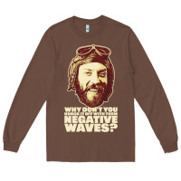 Chestnut oddball from kellys heroes – negative waves movie quote original de Long Sleeve Tee - lanVoArt