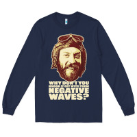 Navy oddball from kellys heroes – negative waves movie quote original de Long Sleeve Tee - lanVoArt