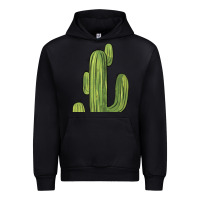 Black cactus Urban Hoodie - BarkalooDesign