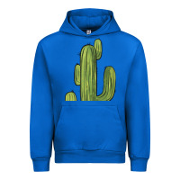 Cobalt cactus Urban Hoodie - BarkalooDesign