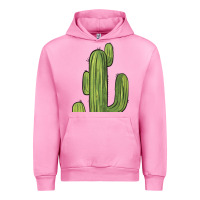 Fuchsia Pink cactus Urban Hoodie - BarkalooDesign