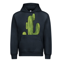 Navy cactus Urban Hoodie - BarkalooDesign