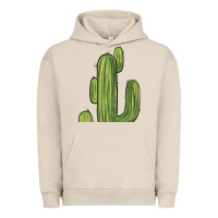 Pigment French Oak cactus Urban Hoodie - BarkalooDesign