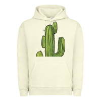 Pigment Pistachio cactus Urban Hoodie - BarkalooDesign
