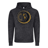 Vintage Black harvey mudd college 1955 Vintage Hoodie - lanVoArt