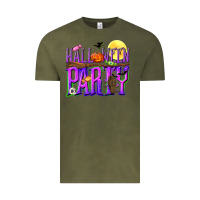 Vintage Olive Halloween party Vintage Tee - NancyCooperArtShop
