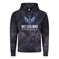 Cloud Black stl battlehawks football! xfl Vintage Hoodie - lanVoArt