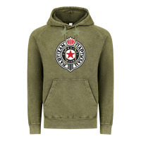 Vintage Olive fk partizan Vintage Hoodie - lanVoArt