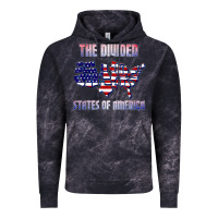 Cloud Black the divided states of america political humor usa map t shirt Vintage Hoodie - lanVoArt