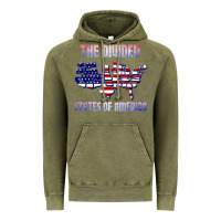 Vintage Olive the divided states of america political humor usa map t shirt Vintage Hoodie - lanVoArt