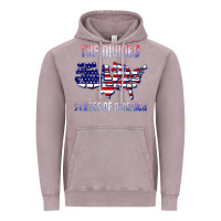 Vintage Zinc the divided states of america political humor usa map t shirt Vintage Hoodie - lanVoArt