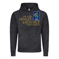 Vintage Black oregon health & science university (ohsu) Vintage Hoodie - lanVoArt
