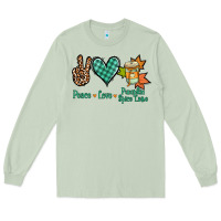 Matcha peace love pumpkin spice latte Long Sleeve Tee - Jasminsmagicworld