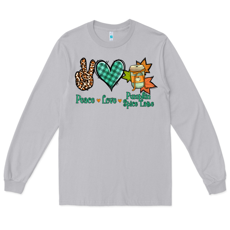 Peace Love Pumpkin Spice Latte Long Sleeve Tee by Jasminsmagicworld | Teevron