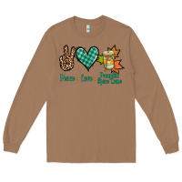Toasted Coconut peace love pumpkin spice latte Long Sleeve Tee - Jasminsmagicworld