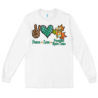 White peace love pumpkin spice latte Long Sleeve Tee - Jasminsmagicworld