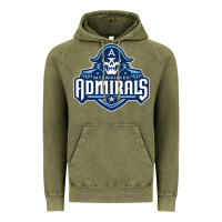 Vintage Olive milwaukee admirals Vintage Hoodie - lanVoArt