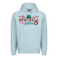 Blue Mist baseball sister Premium Hoodie - BundleAndBundleShop