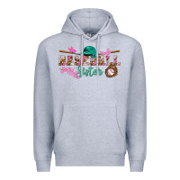 Heather Grey baseball sister Premium Hoodie - BundleAndBundleShop