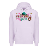 Lilac baseball sister Premium Hoodie - BundleAndBundleShop