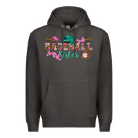Smoke baseball sister Premium Hoodie - BundleAndBundleShop