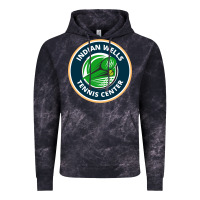 Cloud Black indian wells tennis center Vintage Hoodie - lanVoArt
