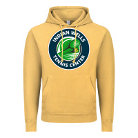 Vintage Mustard indian wells tennis center Vintage Hoodie - lanVoArt
