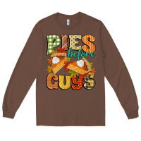 Chestnut pies before guys Long Sleeve Tee - CowGirlArtShop