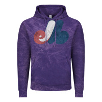 Cloud Purple montreal expos Vintage Hoodie - lanVoArt