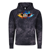 Cloud Black se bikes bmx bicycle on fire sport blue red Vintage Hoodie - lanVoArt