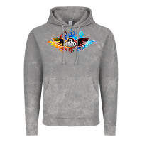 Cloud Rock se bikes bmx bicycle on fire sport blue red Vintage Hoodie - lanVoArt