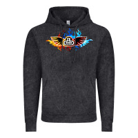 Vintage Black se bikes bmx bicycle on fire sport blue red Vintage Hoodie - lanVoArt