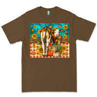 Cacao Western Fall Heifer Premium Tee - LillyAllenDesigns