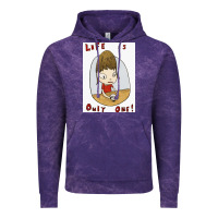 Cloud Purple life is only one Vintage Hoodie - lanVoArt