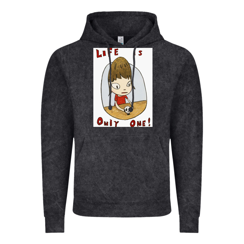 Life Is Only One Vintage Hoodie by lanVoArt | Teevron